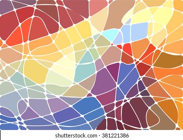 abstract geometric mosaic background