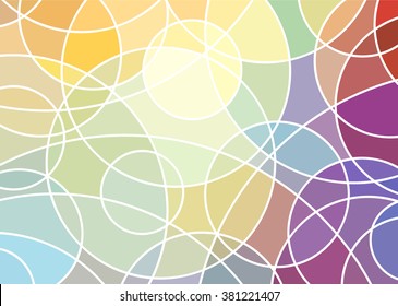 abstract geometric mosaic background