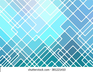 abstract geometric mosaic background