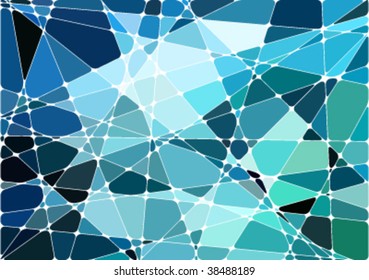 abstract geometric mosaic background