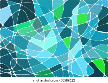 abstract geometric mosaic background