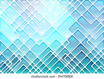 abstract geometric mosaic background