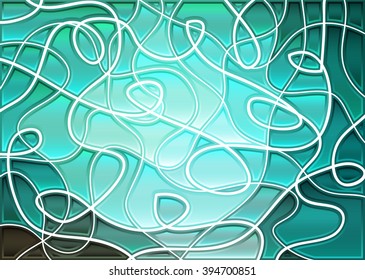 abstract geometric mosaic background