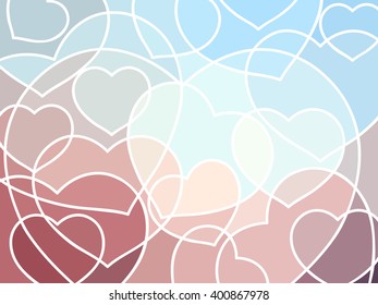 abstract geometric mosaic background