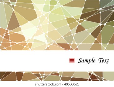 abstract geometric mosaic background