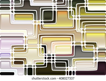 abstract geometric mosaic background