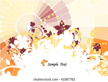 abstract geometric mosaic background
