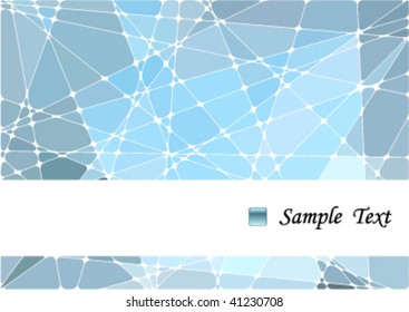 abstract geometric mosaic background