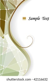 abstract geometric mosaic background