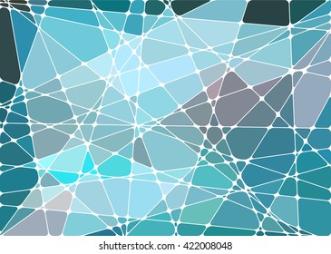 abstract geometric mosaic background