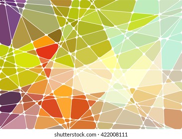 abstract geometric mosaic background