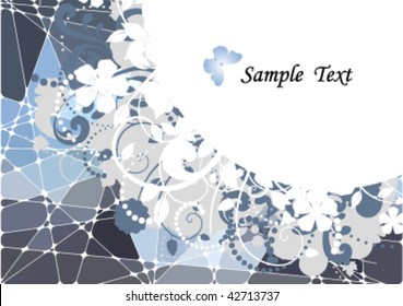 abstract geometric mosaic background