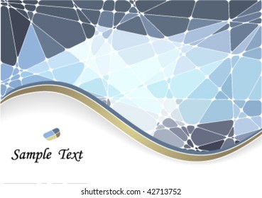 abstract geometric mosaic background