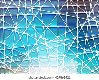 abstract geometric mosaic background