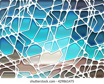 abstract geometric mosaic background