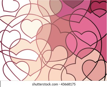 abstract geometric mosaic background