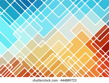 abstract geometric mosaic background