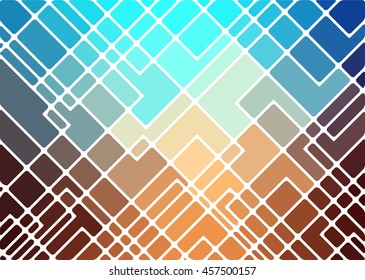 abstract geometric mosaic background