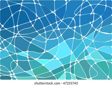 abstract geometric mosaic background