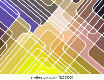 abstract geometric mosaic background