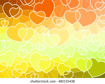 abstract geometric mosaic background