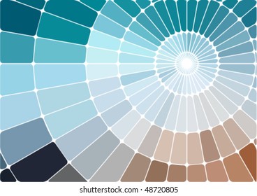 abstract geometric mosaic background