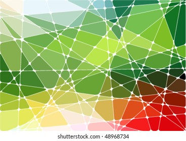 abstract geometric mosaic background