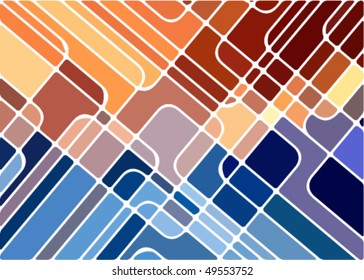 abstract geometric mosaic background