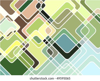 abstract geometric mosaic background