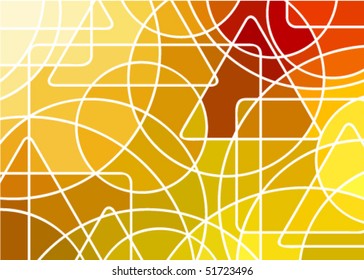 abstract geometric mosaic background