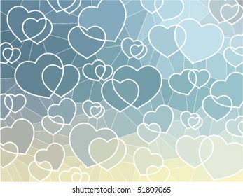 abstract geometric mosaic background