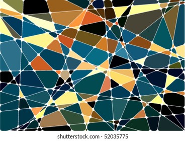abstract geometric mosaic background