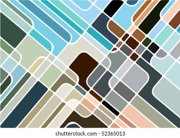abstract geometric mosaic background