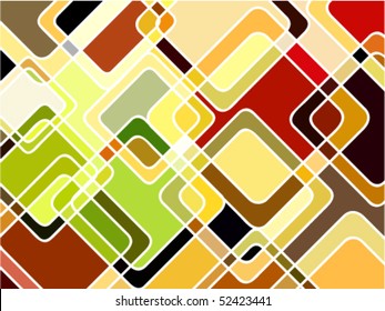 abstract geometric mosaic background