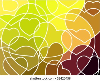 abstract geometric mosaic background