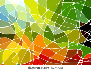 abstract geometric mosaic background