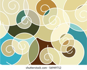 abstract geometric mosaic background