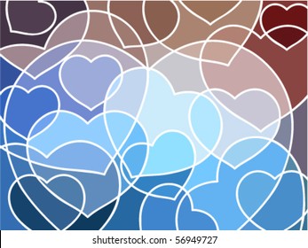 abstract geometric mosaic background