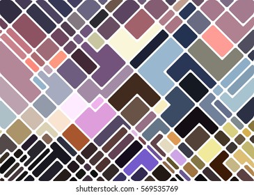 abstract geometric mosaic background