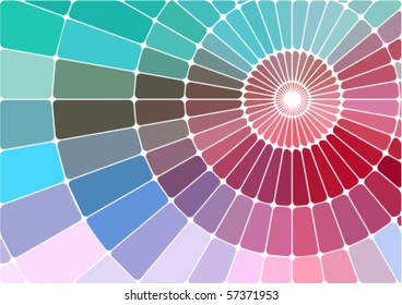 abstract geometric mosaic background