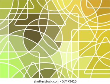 abstract geometric mosaic background