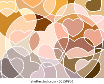 abstract geometric mosaic background