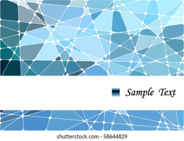 abstract geometric mosaic background