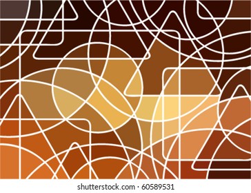 abstract geometric mosaic background