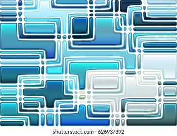 abstract geometric mosaic background