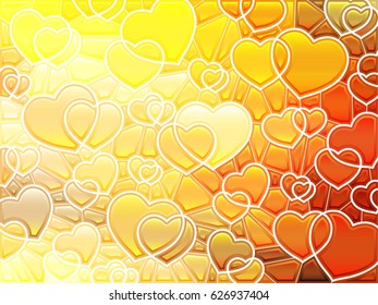 abstract geometric mosaic background