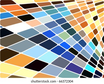 abstract geometric mosaic background