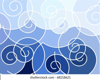 abstract geometric mosaic background