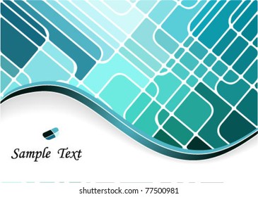 abstract geometric mosaic background