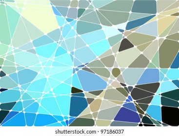 abstract geometric mosaic background